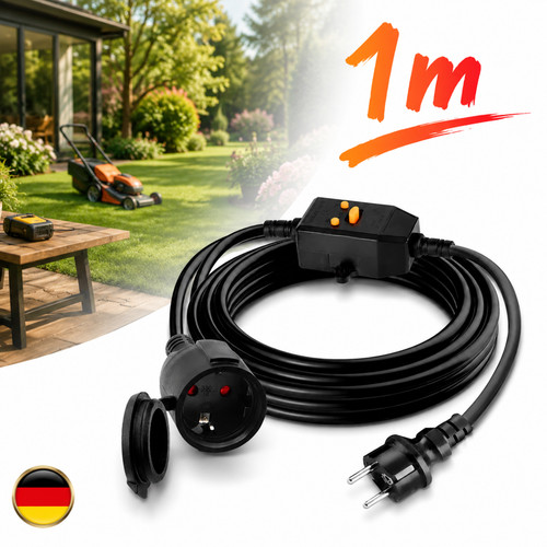 Rcd verlängerungskabel mit - rcd,