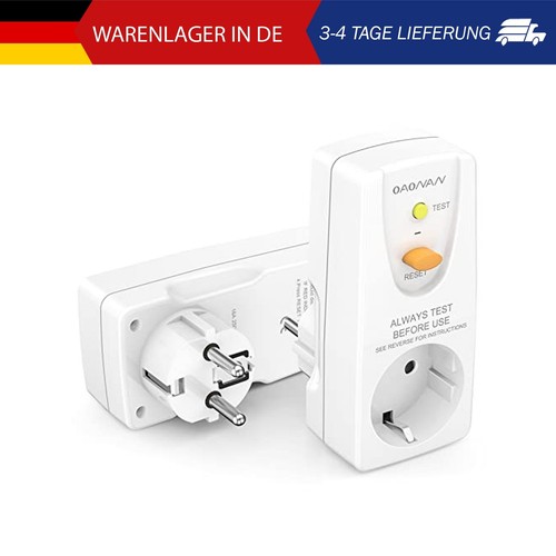 Schutzschalter steckdose - fi,